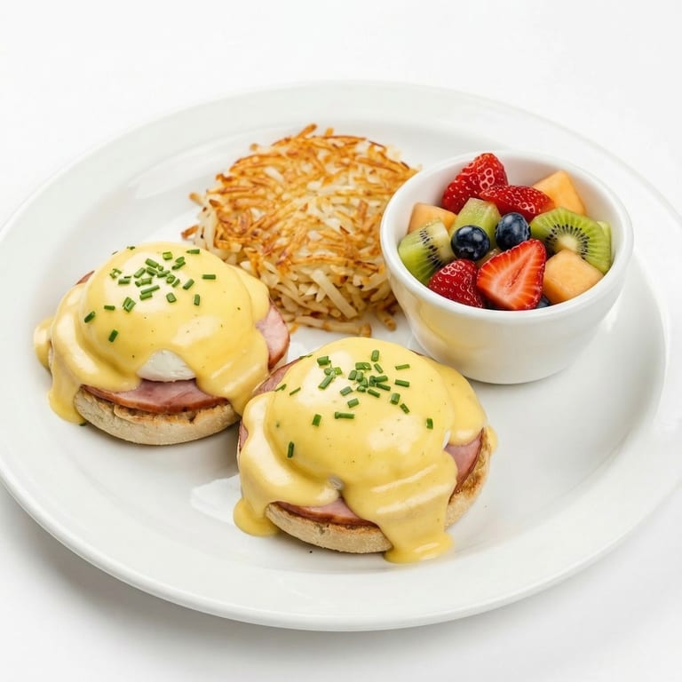 Indulge in Our Eggs Benedict
