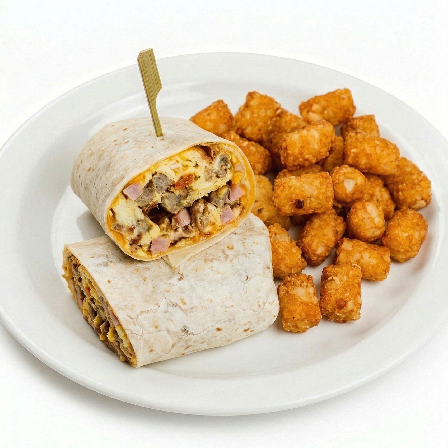 Mega Meat Burrito.