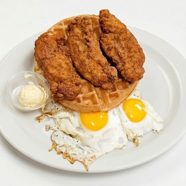 Chicken & Waffles.