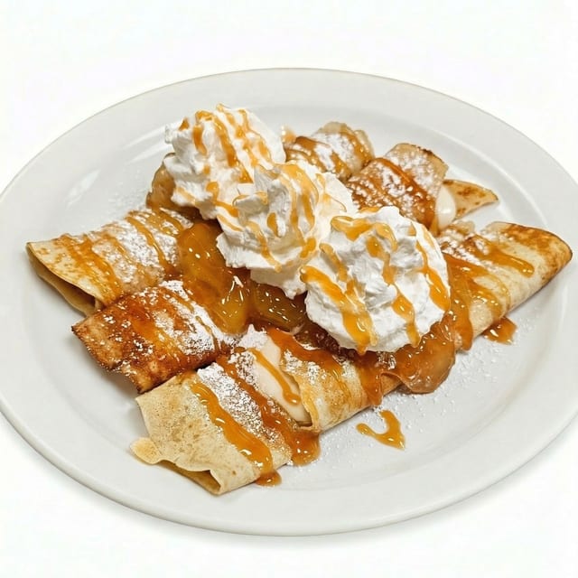 Dixies Stuffed Crepes.